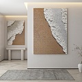 modern decorative painting 3d model