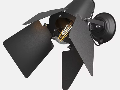 Modern spotlights 3d model