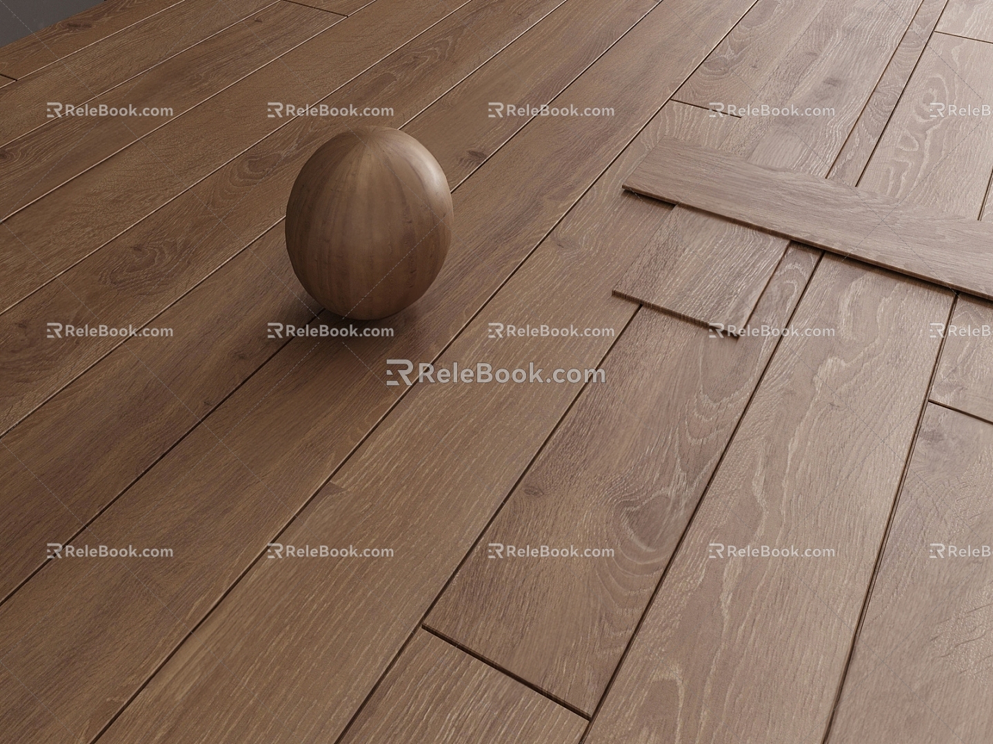 Wood Flooring 3d model