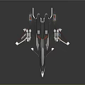 Fighter Next Generation Aircraft Fighter 3d model
