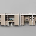 Go to bed, get off the table, get out of bed 3d model