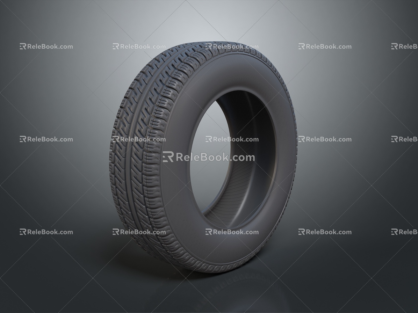 Modern tire wheels model