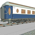 steam train 3d model