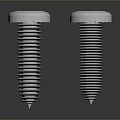 High Quality Industrial Metal Screws With Threaded Design And Gear Shaped Head