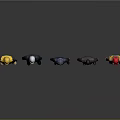 Game and Movie Characters Various Occupational Roles With Different Uniforms And Attire 3D Rendered Models