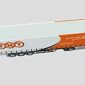 Scania Orange Cab White Trailer Truck With Sure We Can Logo And Design