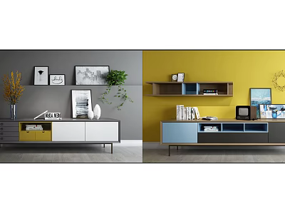 Modern TV Cabinet 3d model Modern TV Cabinet 3d model