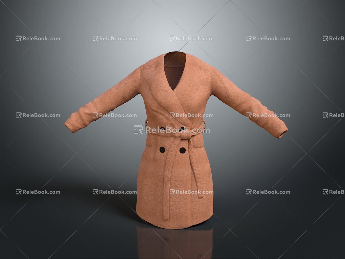 Long Clothes Long Shirt Fashion Long Shirt Coat Coat Trenchcoat Fashion Coat Clothing Clothing Clothing Fashion 3d model