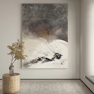 modern decorative painting 3d model