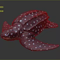 Turtle Spotted Turtle Cartoon Turtle Snapping Turtle Chickpea Turtle Reptile Cold Blooded Animal Reptile 3d model