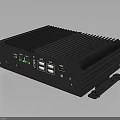 Industrial Embedded Computer With Multiple Interfaces And Metal Heat Sink Design