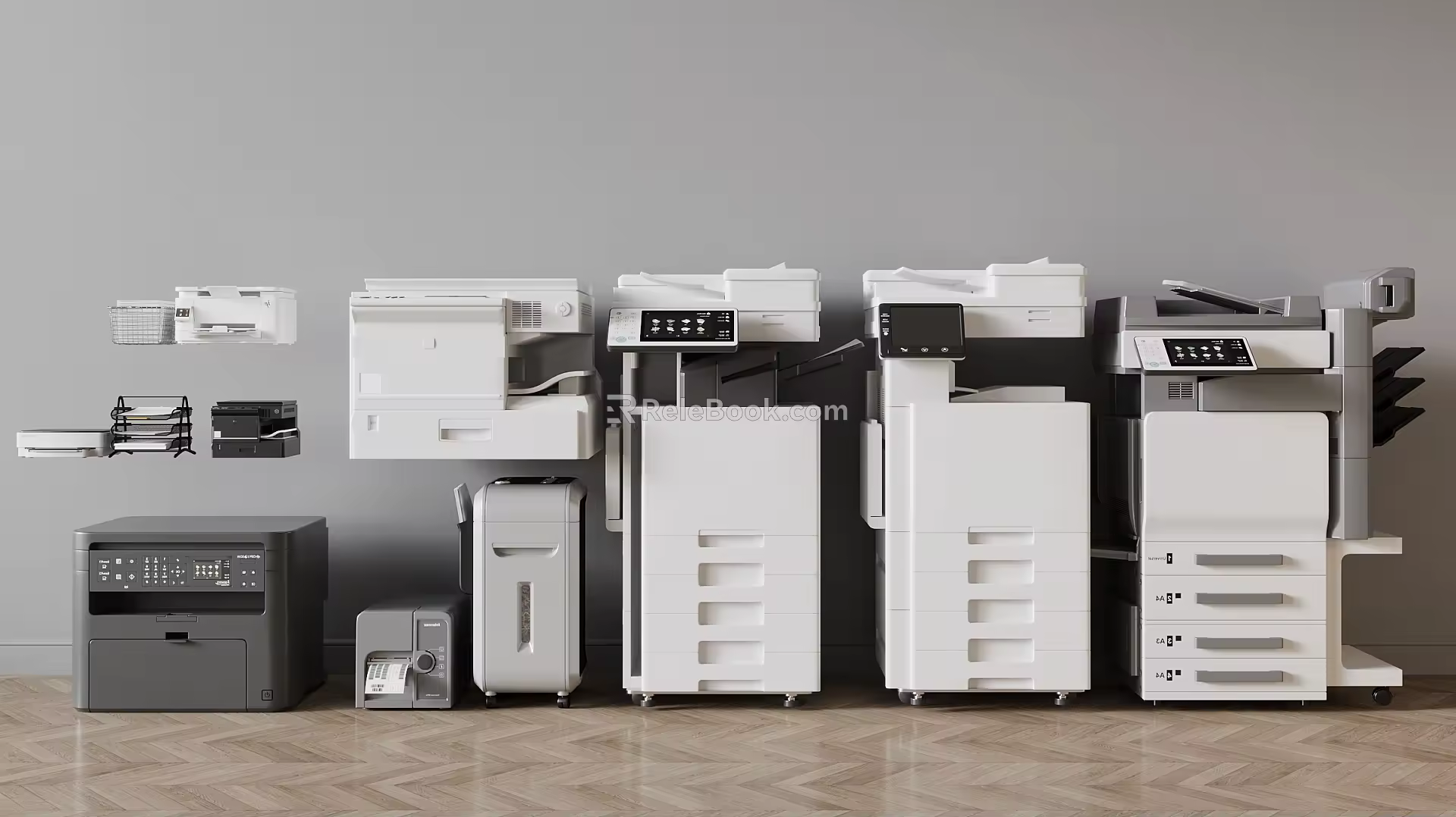 Office Printer 3d model