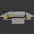 Modern Spaceship Spacecraft 3d model