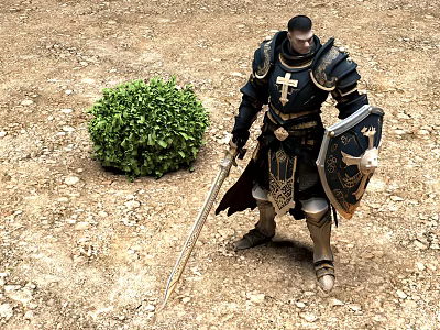 Holy Army 3d model Holy Army 3d model