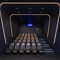 Private Cinema Modern Cinema 3d model