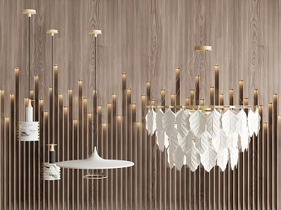 Art chandelier 3d model