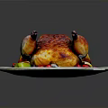Sorry, the picture mainly shows roasted chicken and vegetables, without any furniture elements. It's impossible to generate a furniture-themed title based on the picture content. Please provide a picture related to furniture.