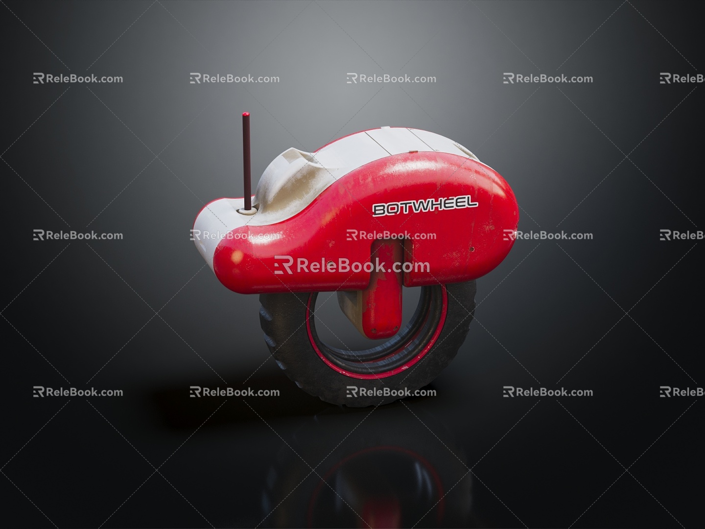 modern wheel bottom wheel 3d model