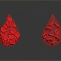 Advanced Medical Devices for Hematology Analysis Featuring Red Blood Cell Droplets