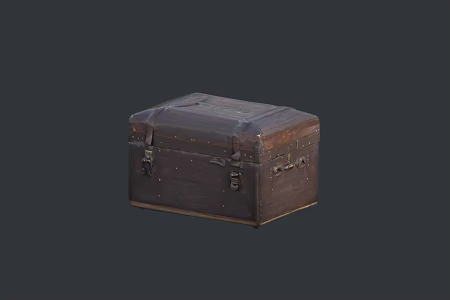 Treasure Box Storage Box 3d model