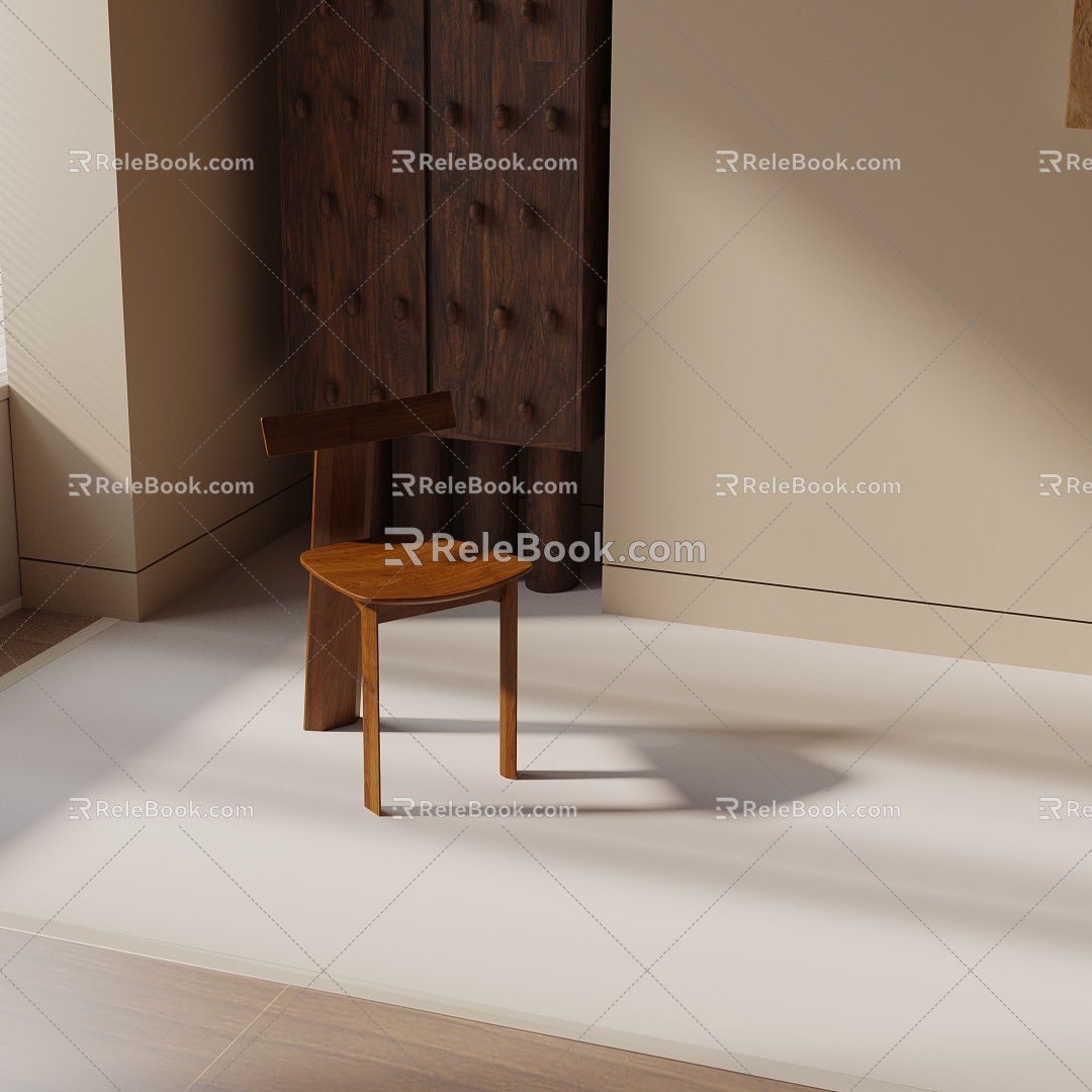 Modern Dining Chair 3d model