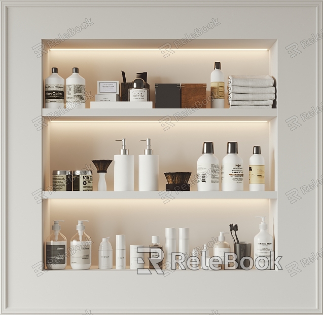 Modern toiletries toiletries model