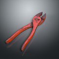 Pipe pliers vise vise bench vise wrench wrench tool hardware tools processing tools 3d model