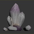 Crystal Crystal Ore Crystal Mineral Gem Ore Crystal Crystal Crystal Mineral Crystal Blue Crystal 3d model