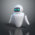 Robot Assistant Small Robot Butler Robot Butler Figure Game Figure 3d model