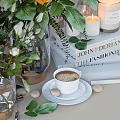Elegant Home Decor Ornament Set With Fresh Flowers Vases Candles And Books