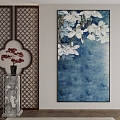 New Chinese Decorative Painting 3d model