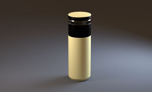 Modern thermos cup tea cup thermos cup 3d model