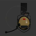 High Quality Gold Black Over Ear Headset With Microphone And Professional Audio Design