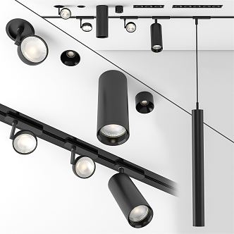 Modern Spotlight Lamps Spotlight 3d model