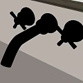 Retro faucet 3d model
