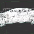 Black Sporty Sedan With Sleek Side Profile And Glossy Alloy Wheels Design