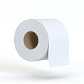 Toilet Paper Tissue Roll Paper Wipes Toilet Paper Tissue Box Sanitary Supplies Household Supplies Consumables 3d model