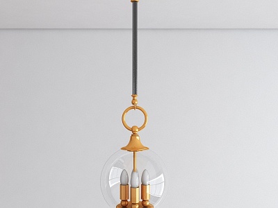 Glass Chandelier Creative Chandelier Indoor Chandelier Electric Light Living Room Chandelier Light Chandelier 3d model