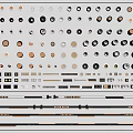 Various Designs and Styles of Downlights and Spotlights in Different Colors