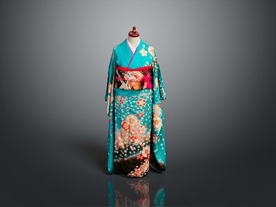 Kimono Beauty Kimono Japanese Kimono Japanese Woman Oriental Woman Asian Woman Female 3d model