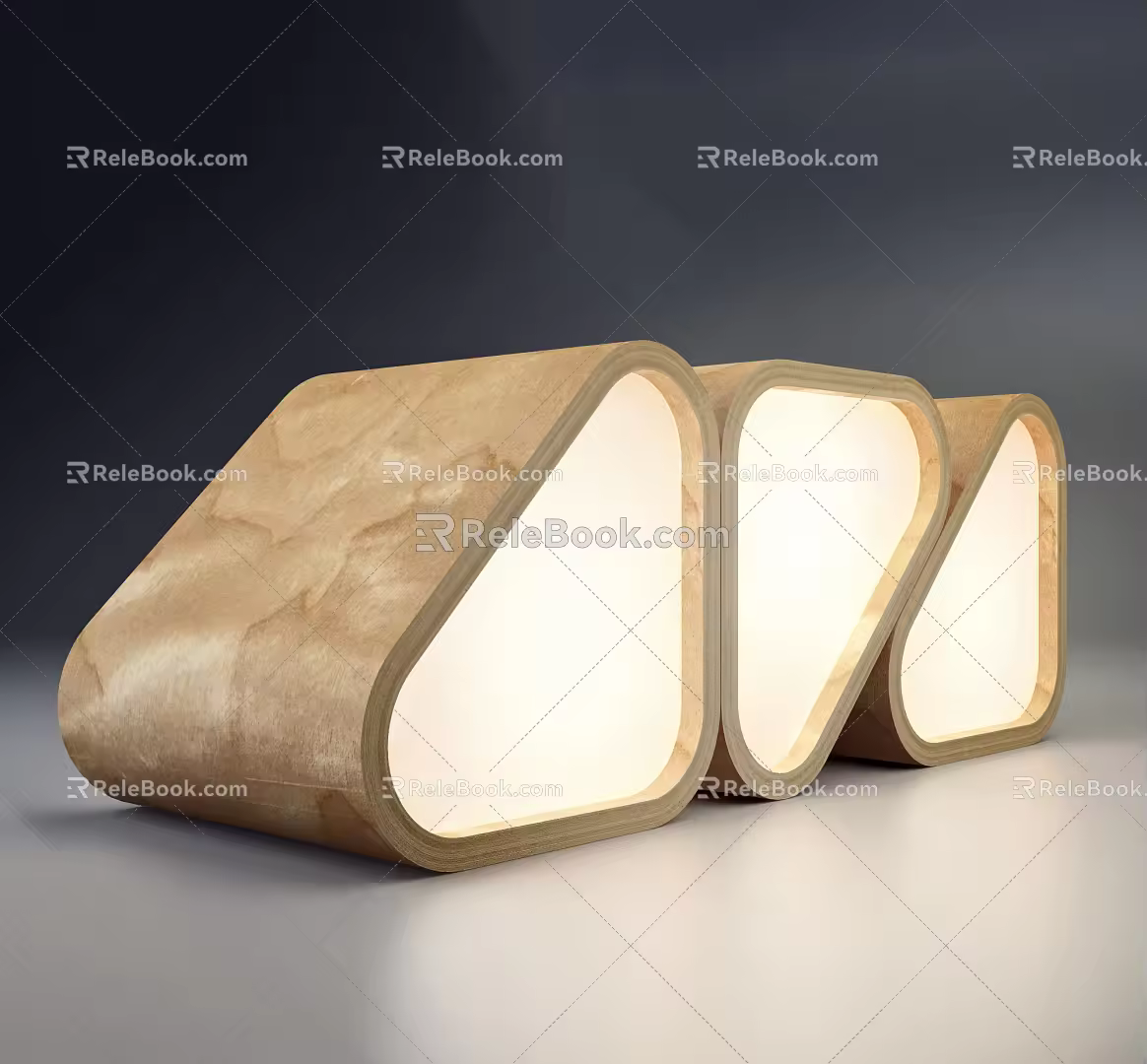 Modern special-shaped table lamp table lamp 3d model