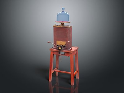 modern vacuum pump oil free vacuum pump machine 3d model