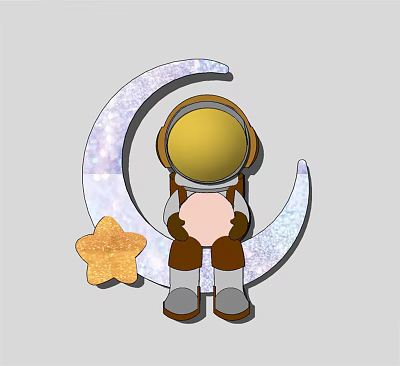 modern wall lamp moon wall lamp 3d model modern wall lamp moon wall lamp 3d model