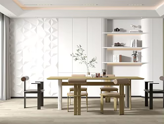 Modern Restaurant Home Restaurant 3d model