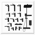 Modern faucet 3d model