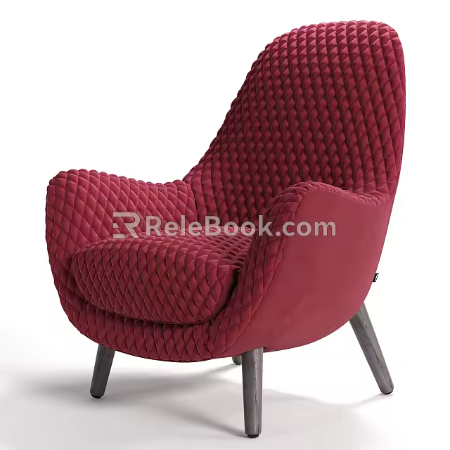 Nordic Poliform Sofa Chair 3d model
