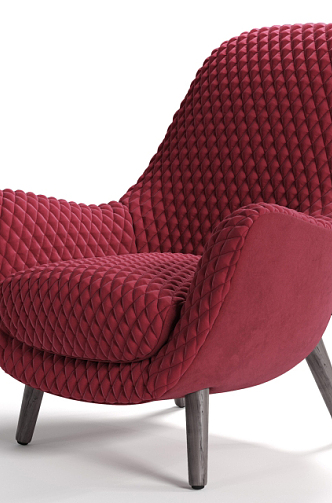 Nordic Poliform Sofa Chair 3d model