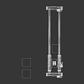 Industrial Linear Rail Equipment With Metal Track And Hanging Drive System
