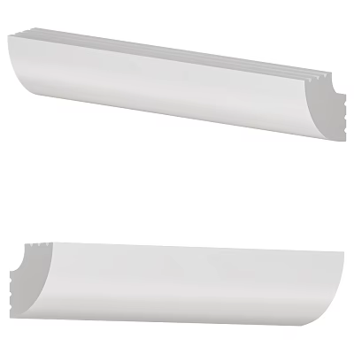 Decorative Gypsum Cornice Molding for Interior Ceiling and Wall Design 3d model