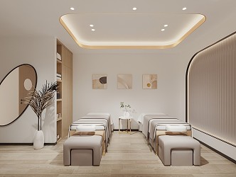 Modern SPA Beauty Salon 3d model